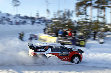Petter Solberg – Citroën DS3 WRC.